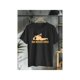 thumbnail image 1 of Camiseta divertida de hombre gordo y amante de la cerveza, 100 % algodón, con texto "Los hombres reales tienen curvas"., 1 of 6