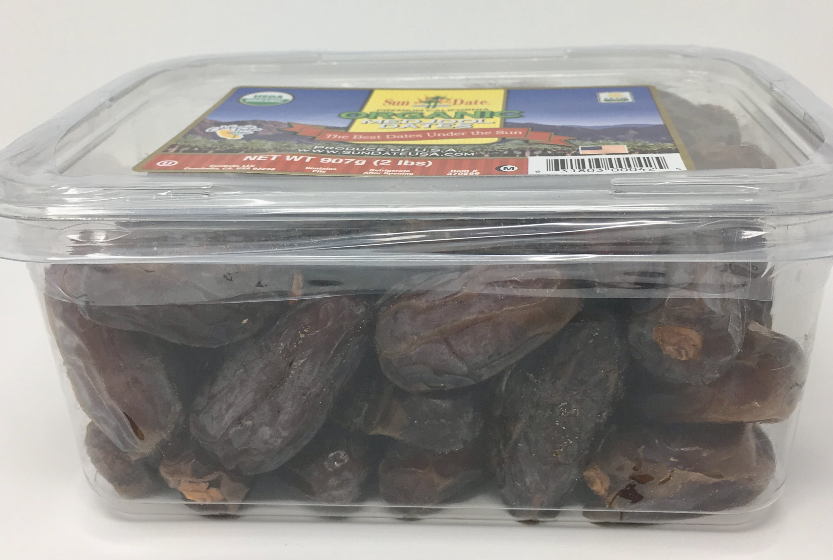 Medjool Dates Organic USDA 907g 2 lbs Produce of USA