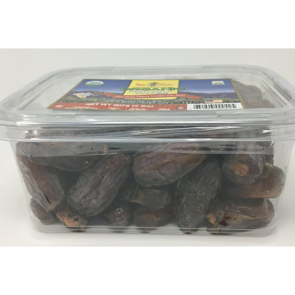 Medjool Dates Organic USDA 907g 2 lbs Produce of USA - Walmart.com ...