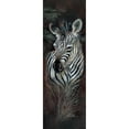 thumbnail image 3 of Manning, Ruane 11x24 Black Modern Framed Museum Art Print Titled - Striped Innocence, 3 of 5
