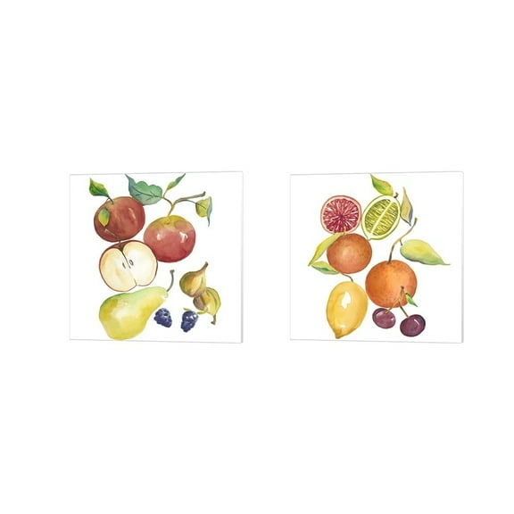 Metaverse Chariklia Zarris 'Harvest Medley A' Canvas Art (Set of 2)
