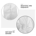thumbnail image 3 of RUNROTOO Removable Puff Sleeves Long Satin 2Set White Wedding Gloves For Women At Reception, 3 of 8