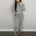 thumbnail image 2 of Sevevn Women's Sweatsuit Set 2 Piece Casual Tracksuit Outfits Long Sleeve Zip Up Sweat Suit Lounge Jogger Sets, 2 of 4