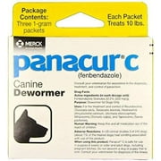 Panacur Canine Dewormer 1 gram (4-Pack)