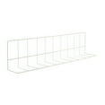 thumbnail image 2 of HUBERT® L Shape Wire Fence Divider White Epoxy Coat - 26"L x 4" and 6" Sides, 2 of 5