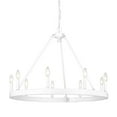 thumbnail image 2 of Alastair 9-Light Chandelier in Matte White, 2 of 7