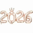 thumbnail image 1 of 40 Inch 2026 Numbers Balloon New Years Eve Graduation Birthday Party Decorations, 1 of 8