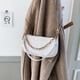 thumbnail image 5 of Nuevo bolso cruzado Joker de cuero artificial para mujer, bolso baguette a la moda,, 5 of 5