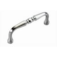 thumbnail image 1 of Hickory Hardware P3075-SN 3 In. Williamsburg Satin Nickel Cabinet Pull, 1 of 1