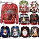 thumbnail image 2 of Chándal de cuello redondo para hombre, sudaderas de Navidad feo, Jersey Unisex, sudaderas con gráfico de muñeco de nieve, ropa de calle Y2K, 2 of 4