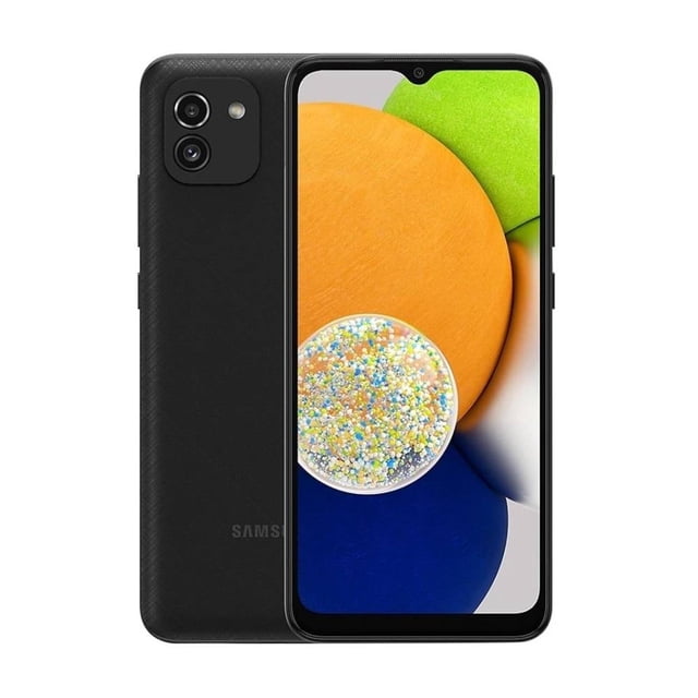 Smartphone Samsung Galaxy A03 Negro Desbloqueado