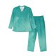 thumbnail image 1 of Balery Teal Turquoise1 Pijama para Hombre de Dos Piezas con Manga Larga, Conjunto de Dormir y Descanso Suave con Bolsillos-Small, 1 of 7