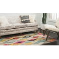 thumbnail image 2 of Unique Loom Sedona Collection Southwestern, Distressed, Over-Dyed, Modern, Tribal, Abstract Area Rug, 6' 0" x 9' 0", Multi/Beige, 2 of 2