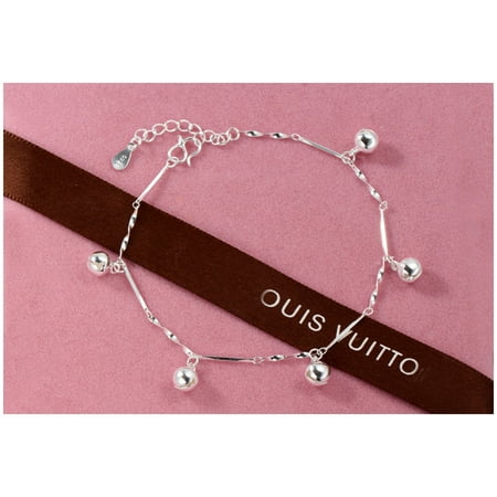 Sexy Jewelry Halloween Jewelry - Sexy Women Bead Silver Ankle Chain Anklet Bracelet Foot Jewelry Sandal Beach