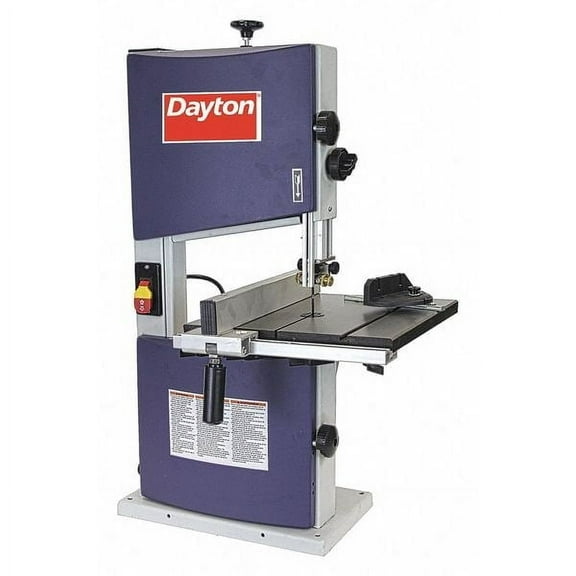 Band Saw, 4" x 9-1/2" Rectangle, 4" Round, 4 in Square, 120V AC V, 0.3333 hp HP