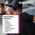 thumbnail image 4 of Guantes de examen de nitrilo GripProtect Precise Black 5 100 XL, 4 of 4