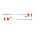 thumbnail image 7 of Bar Clamps for Woodworking 2-Pack, 50" Parallel Clamps - 1100lbs Heavy Duty F Clamps for Woodworking, Metalworking, DIY Projects - Even Pressure, High Strength, 7 of 7