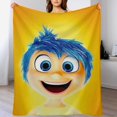 thumbnail image 4 of Manta de tela de superficie vertical súper suave de varios tamaños de Inside Out, acogedora y cálida, adecuada para cama, sofá, campamento, viajes, para todas las estaciones, liviana y compacta de 40, 4 of 8