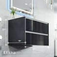 thumbnail image 2 of Eviva Luna 32" Dark Grey Wallmount Bathroom Vanity with Integrated Porcelain Sink, 2 of 5