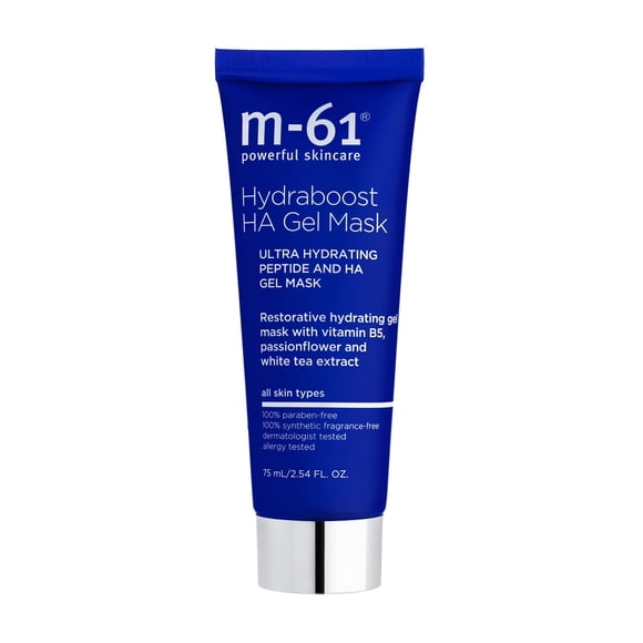 m-61 Hydraboost HA Gel Mask - Mascarilla en gel ultra hidratante y reparadora con vitamina B5 pasiflora y extracto de té blanco