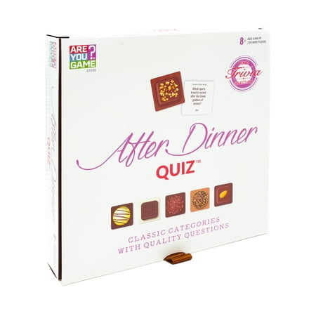 AreYouGame.com After Dinner Quiz