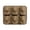 Brown, variant on 3D Lion Silicone Ice Cube Tray Reusable Animal Mold for Coffee Drinks Party Bar Kitchen Accessory