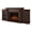 Dark Espresso, variant on Bowery Hill Solid Wood Espresso Fireplace TV Stand Rectangular Adjustable 67" Unassembled