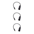 thumbnail image 1 of maskred Dual Shielded Audio Cable Professional Plug Adapter Headphone Splitter Sound Card Home Supplies for Smartphone Microphone 0.5m 3PCS, 1 of 6
