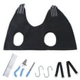 thumbnail image 4 of Bolsa de sujeción para ayudante de hamaca para el atención de mascotas transpirable Arnés para hamaca duradero Soporte para perros , , - negro M Salvador Hamaca de aseo, 4 of 4