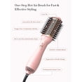 thumbnail image 7 of Hair Blow Dryer Brush: One-Step Hot Air Brush with 60mm Oval Barrel - 4 in 1 HairDryer Styler and Volumizer for Drying Straightening Curling Volumizing Hair Fight Frizz and Add Volume, 7 of 7
