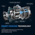 thumbnail image 4 of LOUVEROLA Air conditioning compressor for Audi Q5 2013-2017 CO11472C, 4 of 6