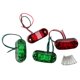 thumbnail image 1 of 4 x 2 LED Red/Green 10-30V Boats Running Light Truck Van Side Light, 1 of 5