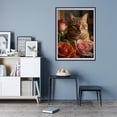 thumbnail image 7 of Diamond Art Kits for Adults - 5d Cat Among Vibrant Roses Diamond Painting for Adults, Diamond Art for Adults Beginners, Diamond Painting Kits for Adults for Home Wall Decor, 7 of 7