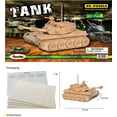 thumbnail image 3 of Puzzled Tank Wooden 3D Puzzle Construction Kit, 3 of 9