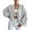 Gray, variant on hotojiny Cardigan Sweaters for Women Soft Cropped Button up Knit Coat Oversized Long Sleeve Fall Tops Trenyd Outfit S-L