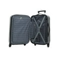 Travelers Club Chicago 3 Piece Expandable Carryon Hardside Luggage Set