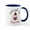 White/Navy Inside, variant on CafePress - Just Call Me Cupcake Mug - 11 oz Ceramic Mug - Novelty Coffee Tea Cup