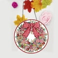 thumbnail image 3 of Corona Pared Diamante 5D DIY Navidad Una Sola Cara, 3 of 9