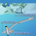 thumbnail image 6 of Dual-Connector for Power Washer Wand: Effortless Cleaning with Foam & Nozzle, 6 of 8