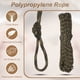 thumbnail image 3 of Uxcell Cuerda Paracord 1/8", 100 pies, Cuerda Camping 7 hebras, Cuerdas polipropileno trenzadas, Cuerdas utilitarias ligeras para uso marino, interior y exterior, Verde/Marrón, 3 of 6