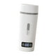 thumbnail image 5 of Hervidor de agua eléctrico portátil con aislamiento para viajes, fiestas y oficinas. blanco, 5 of 9