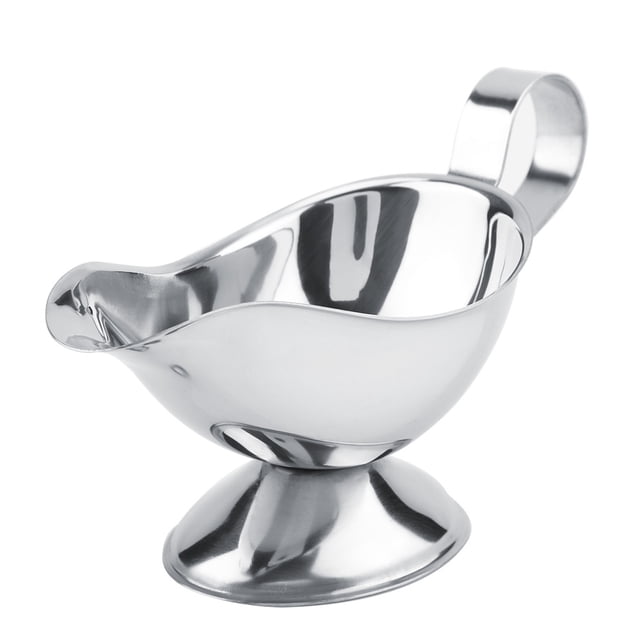 Sauce Boat Pepper Sauce Boat Seasoning Boat Steak Pepper Boat Stainless Steel Steak Pepper Sauce Boat Seasoning Container For Restaurant Kitchen5oz
