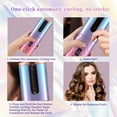 thumbnail image 6 of Automatic Curling Iron,Cordless Hair Curler,Ceramic Rotating Hair Curler Portable Curling Wand, 6 of 6