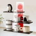 thumbnail image 6 of deevoka 3 Tier Coffee Mug Holder Desktop Corner Rack for Coffee Cups Home Coffee Bar Black, 6 of 9