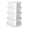 thumbnail image 2 of Luzkey Rotating Shoe Rack, Storage , Shoe Organizer, Shoe Storage Rack, Space Saving, Rotatable, Shoe Display, Lazy for The Entrance Area Four Layer, 2 of 8