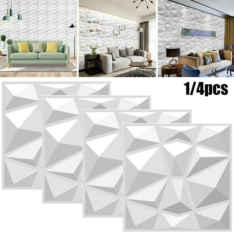 Panel Wall Stone PVC Cladding Tiles 3D Effect Wall Covering Panels  Decorative