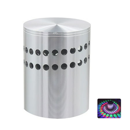 

Welling 3W Colorful KTV Bar Home Indoor Spiral LED Wall Lamp Background Decorate Light