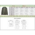 thumbnail image 3 of Akiihool Cardigan Men Vintage Men's Long Hooded Cardigan Shawl Collar Lightweight Lightweight Open Front Long Length Cardigan (Army Green,XXL), 3 of 3