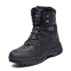 thumbnail image 4 of Botas de algodón de talla grande para invierno, zapatos cálidos de algodón grueso, botas de nieve altas de lana del norte para hombre, 4 of 6