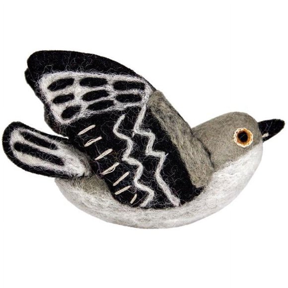 Wild Woolies-DZI483042000 G Moqueur Wild Woolies Feutre Oiseau Ornement de Jardin